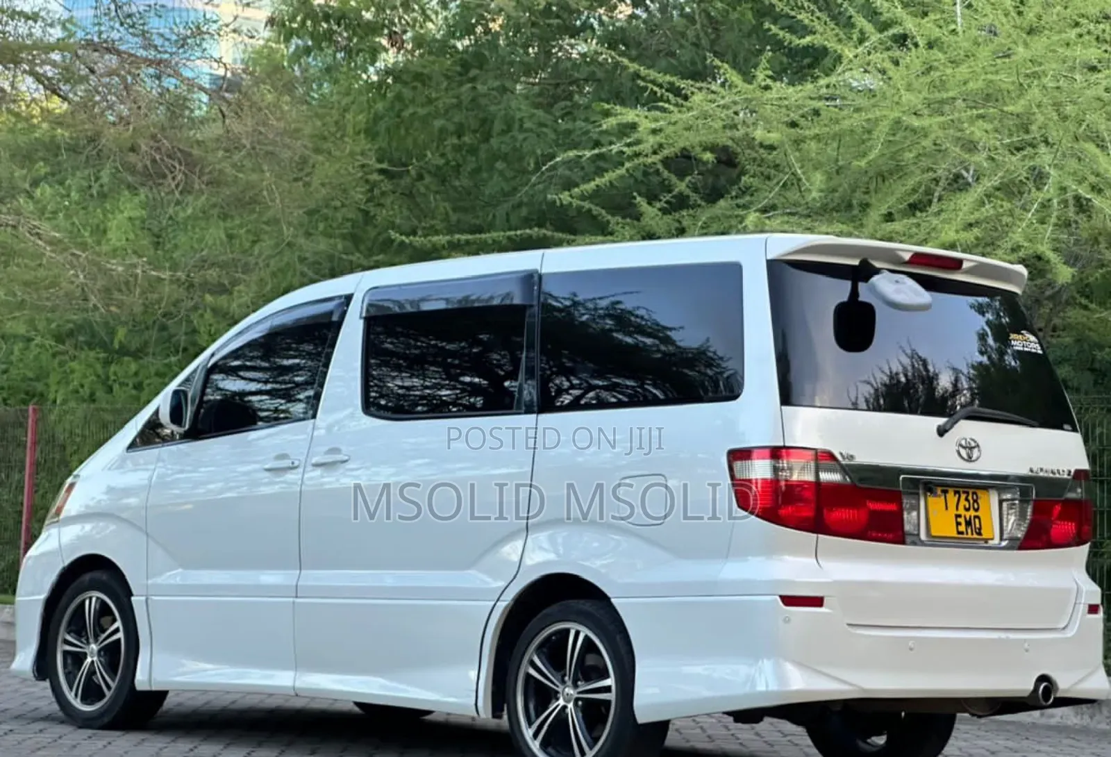 Toyota Alphard 2002 White