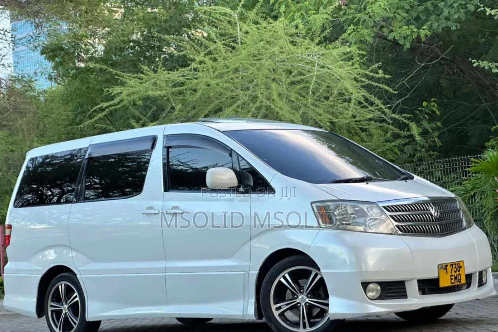 Toyota Alphard 2002 White