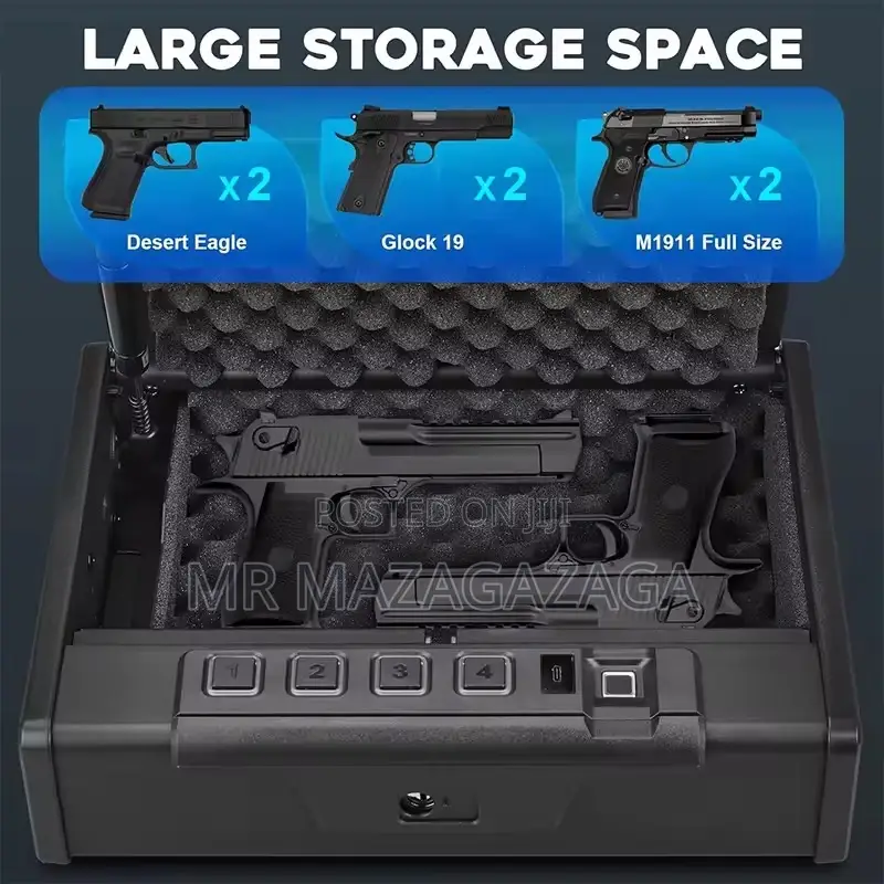 Biometric Gun Safe Box