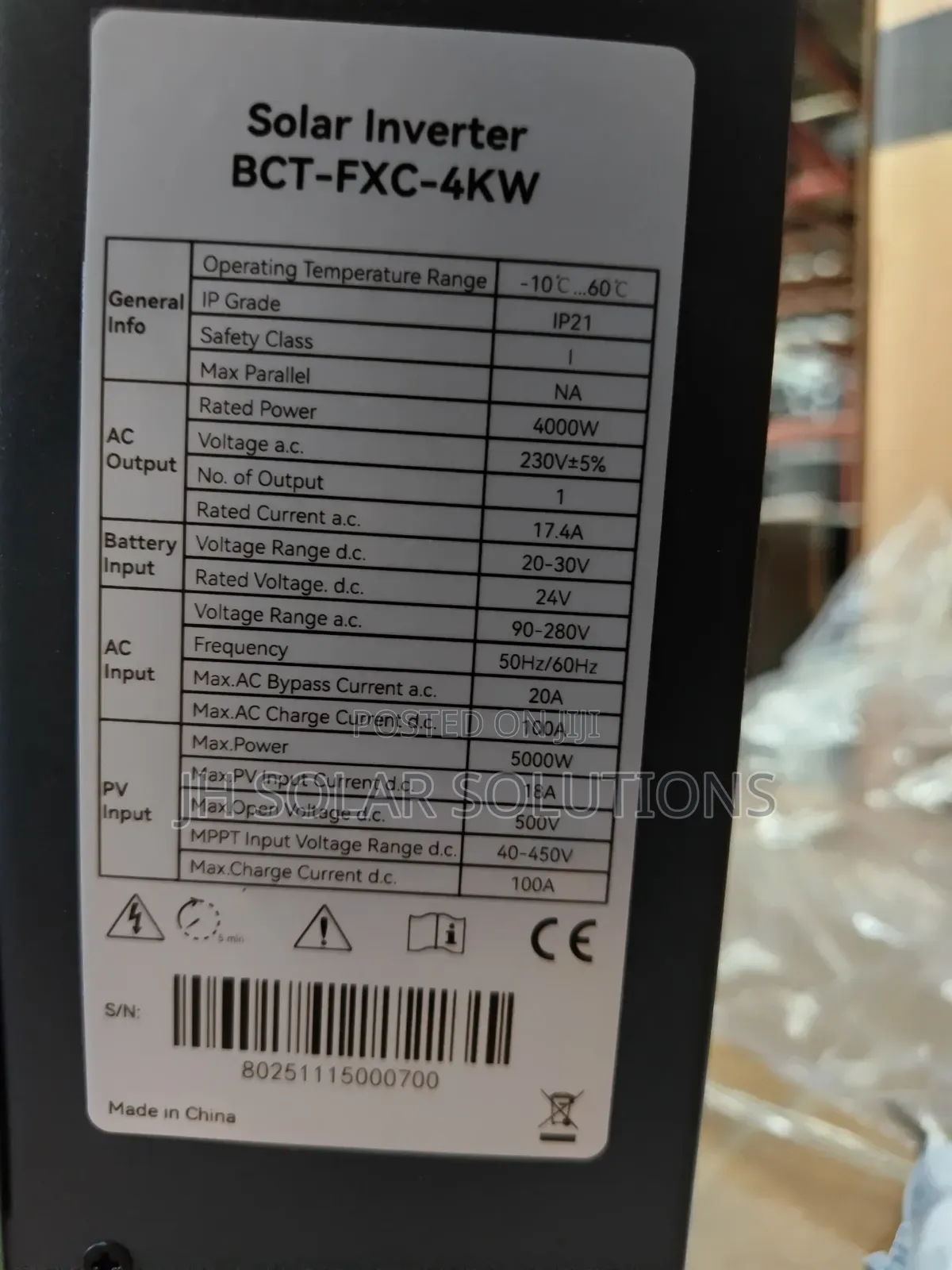 4kw Hybrid Inverter