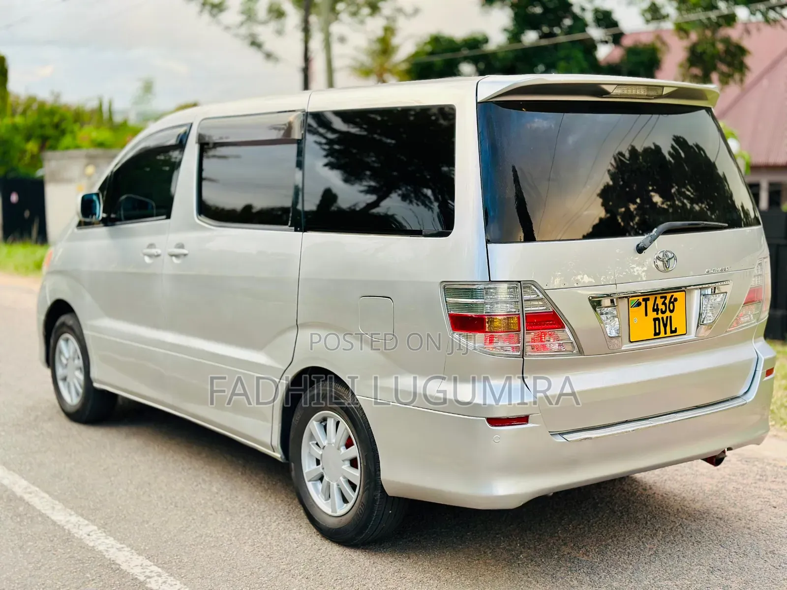 Toyota Alphard 2007 Silver