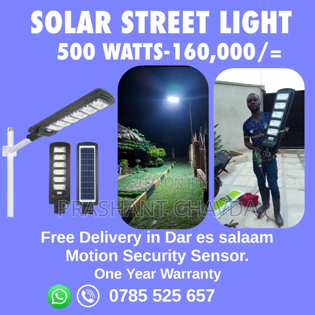 Solar Street Light 500 Watts