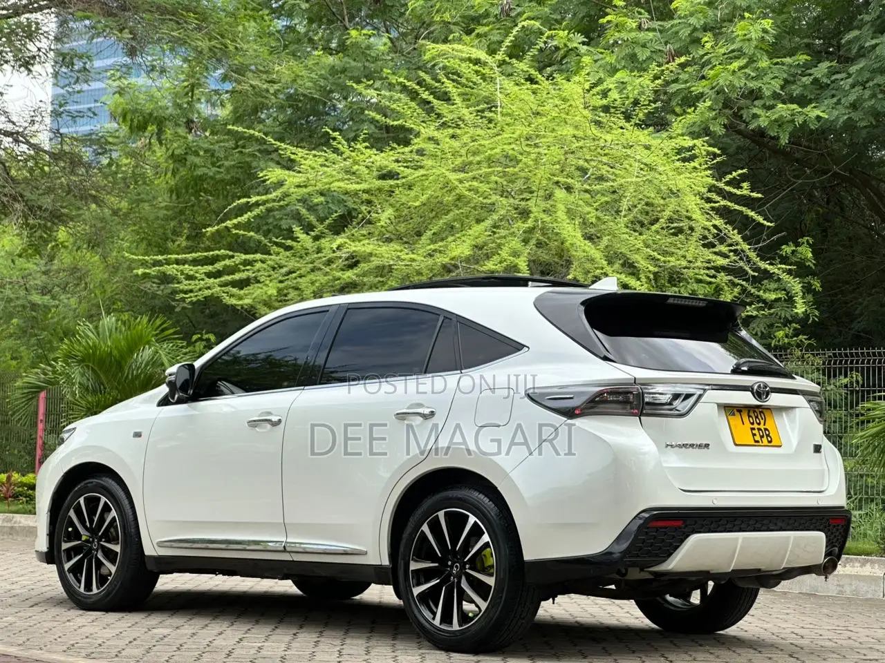 Toyota Harrier 2015 White