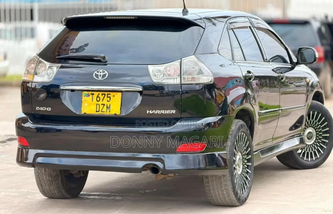 Toyota Harrier 2.4 2007 Black