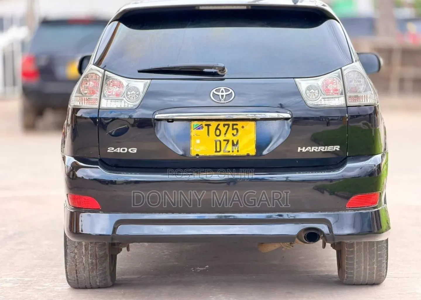 Toyota Harrier 2.4 2007 Black
