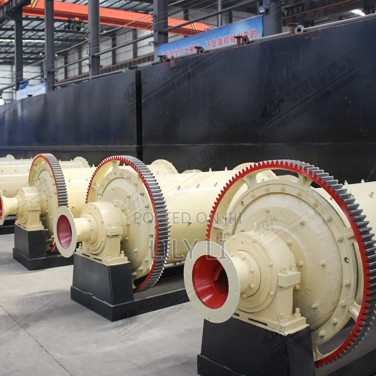 Continuous Ball Mill for Copper Iron Ore Milling Plant