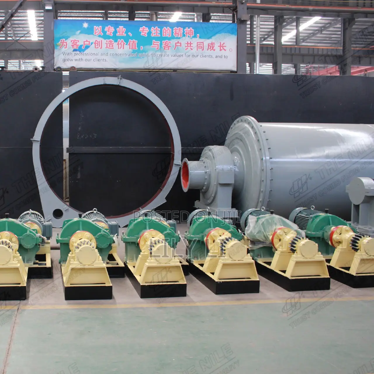 Complete Ball Mill Unit for Gold Beneficiation Plant