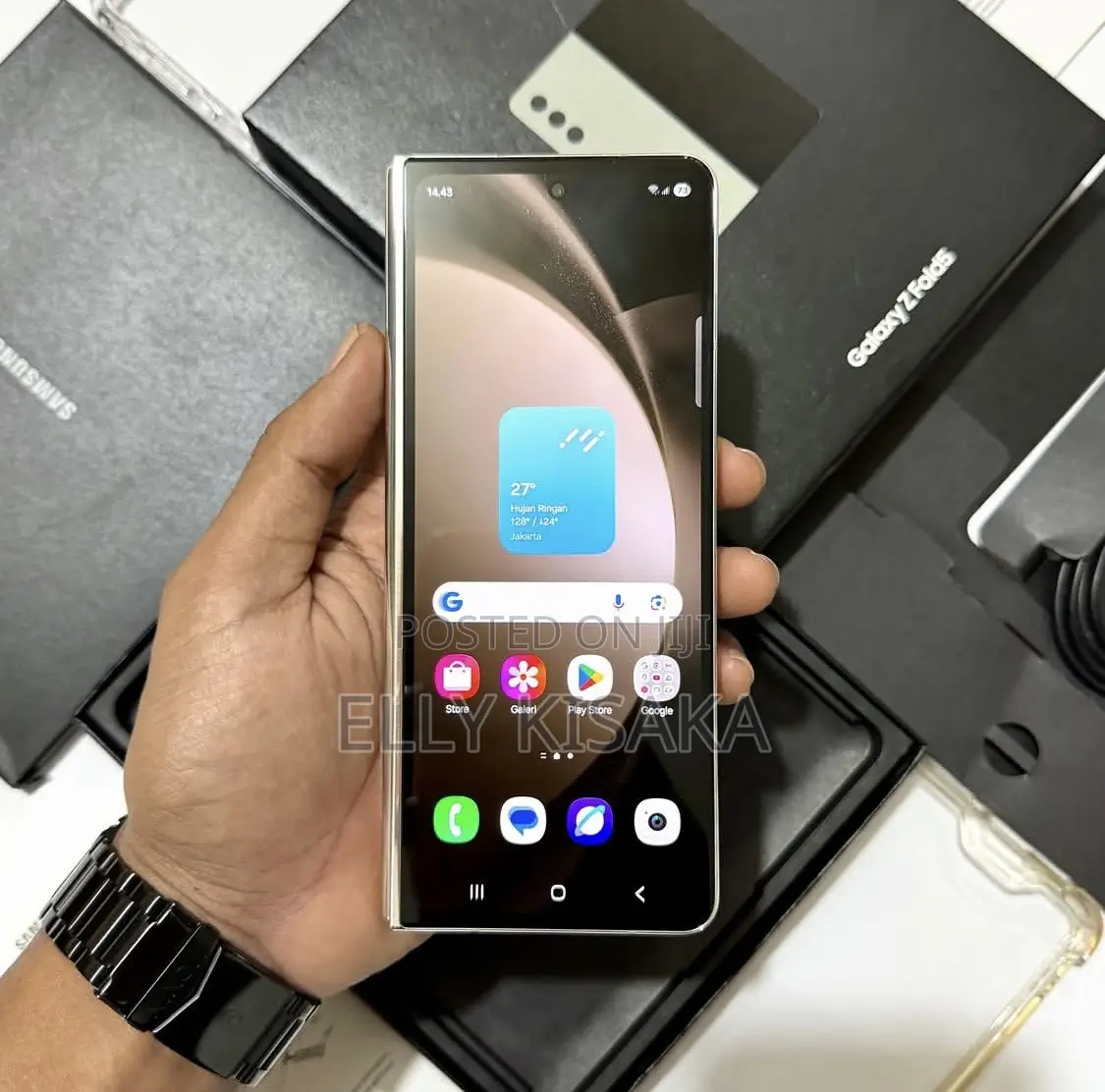 New Samsung Galaxy Z Fold 5 256 GB Silver
