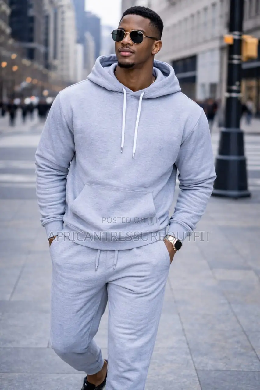 Tracksuits Plains Sets Cotton Collection Available