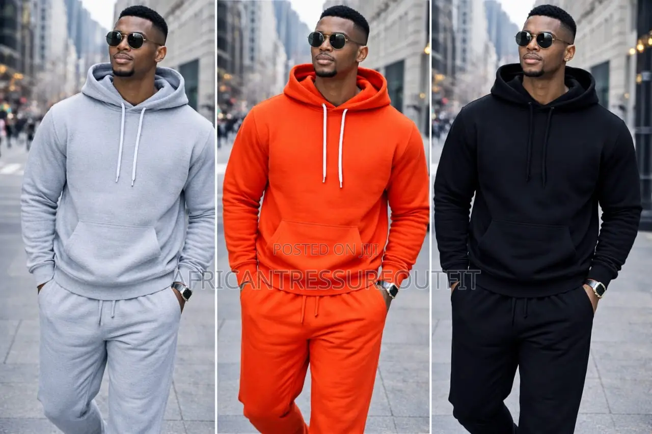 Tracksuits Plains Sets Cotton Collection Available
