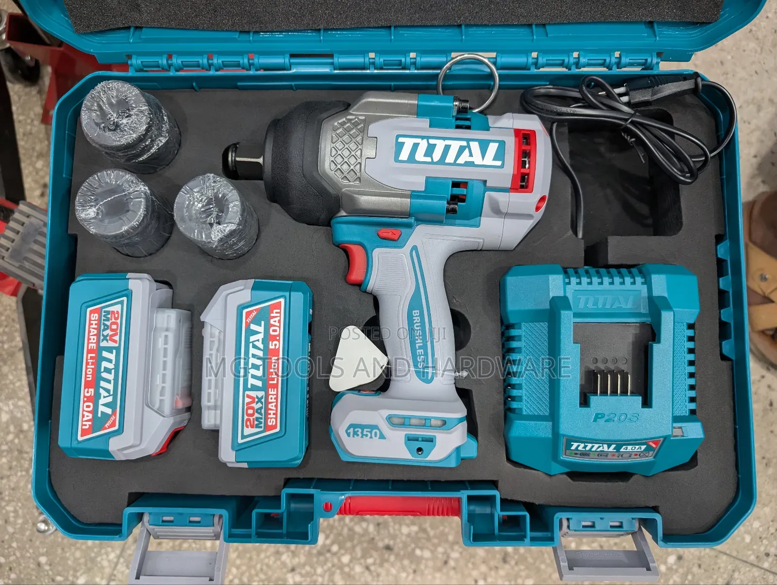 Total Cordless Impact Wrench
