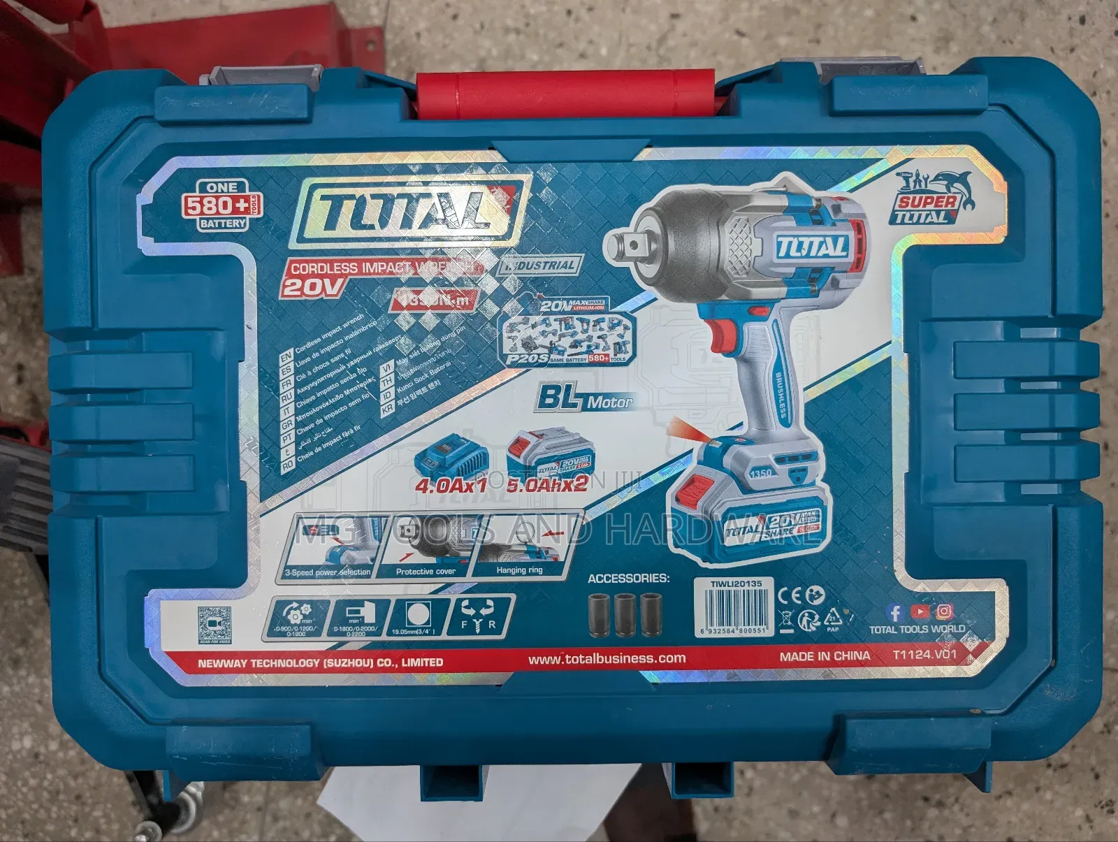 Total Cordless Impact Wrench