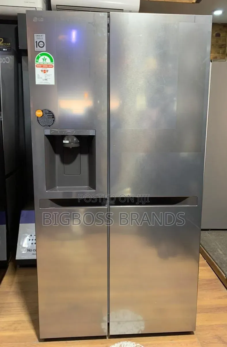 Lg Side by Side Refrigerator Gc-L257klkw 641 Liters