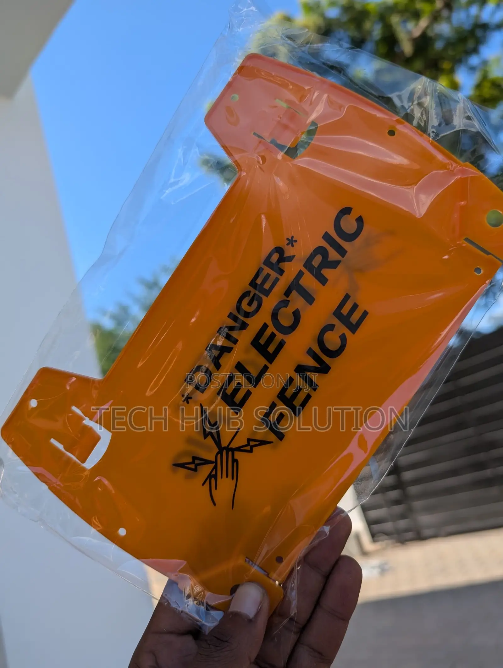 Electric Fence Warning Signs