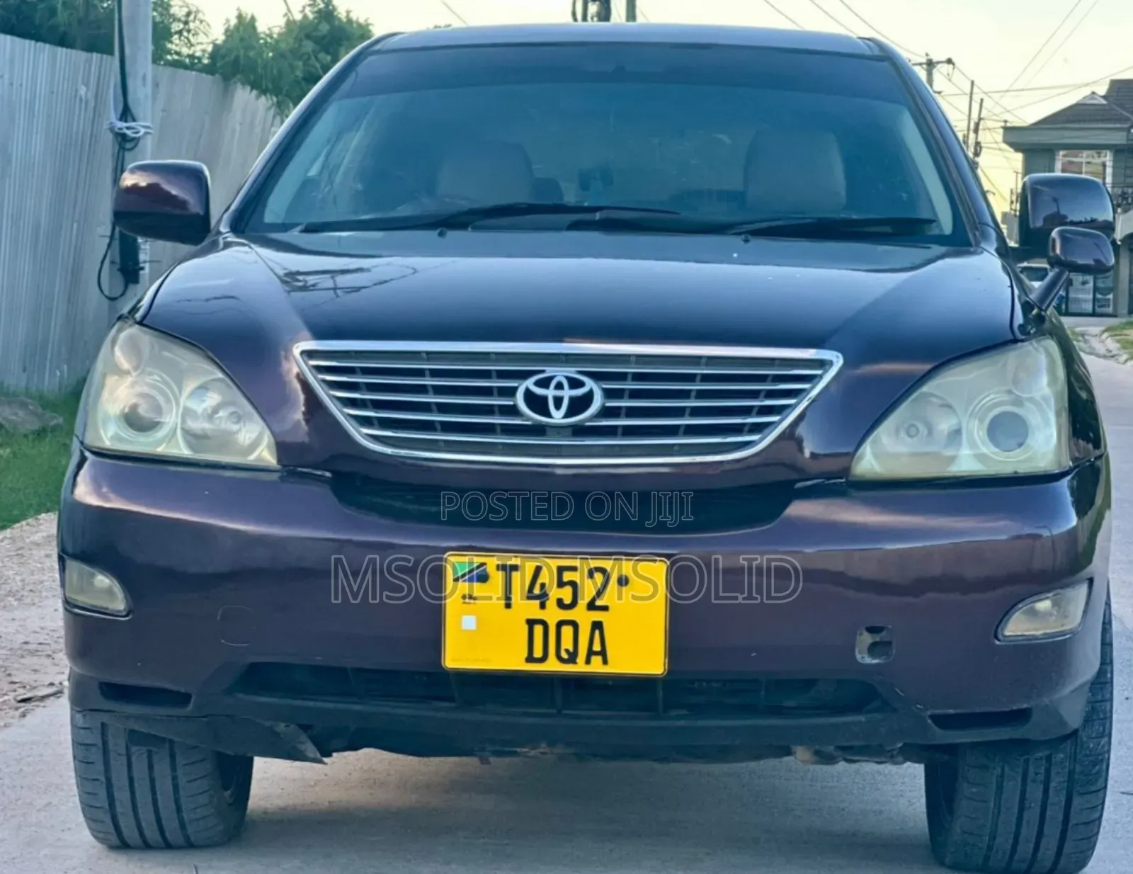 Toyota Harrier 2005 Burgundy