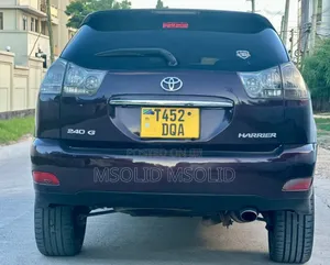 Toyota Harrier 2005 Burgundy