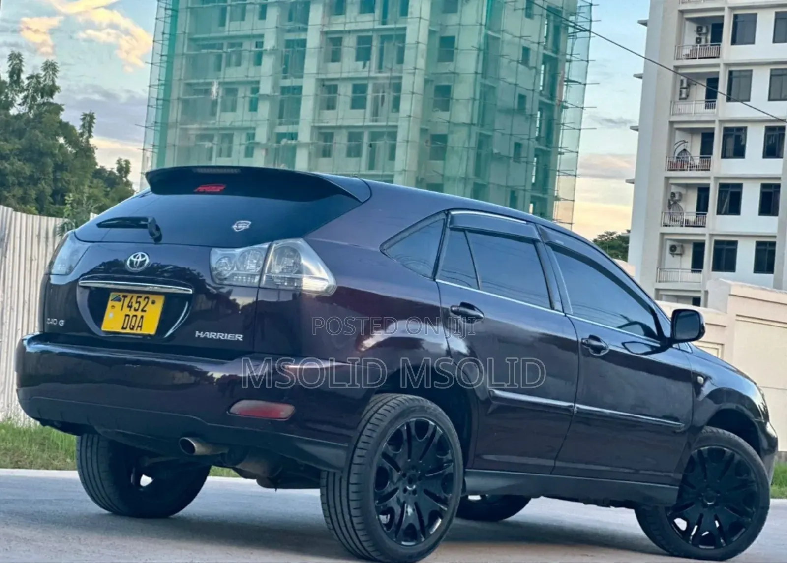 Toyota Harrier 2005 Burgundy