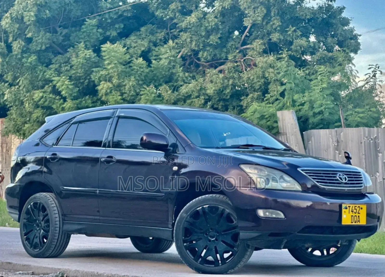 Toyota Harrier 2005 Burgundy