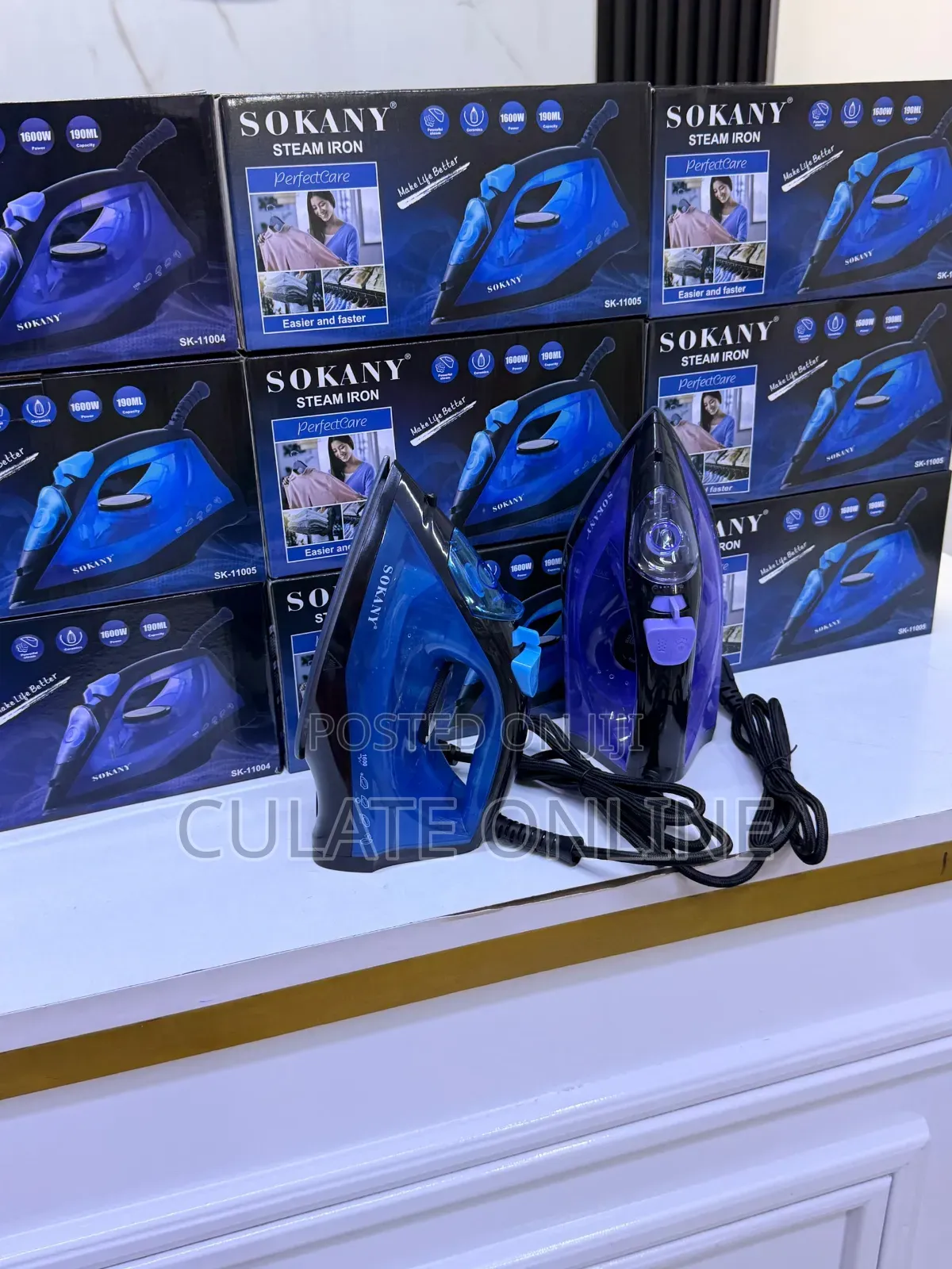 Sokany Steam Iron / Pasi Ya Mvuke
