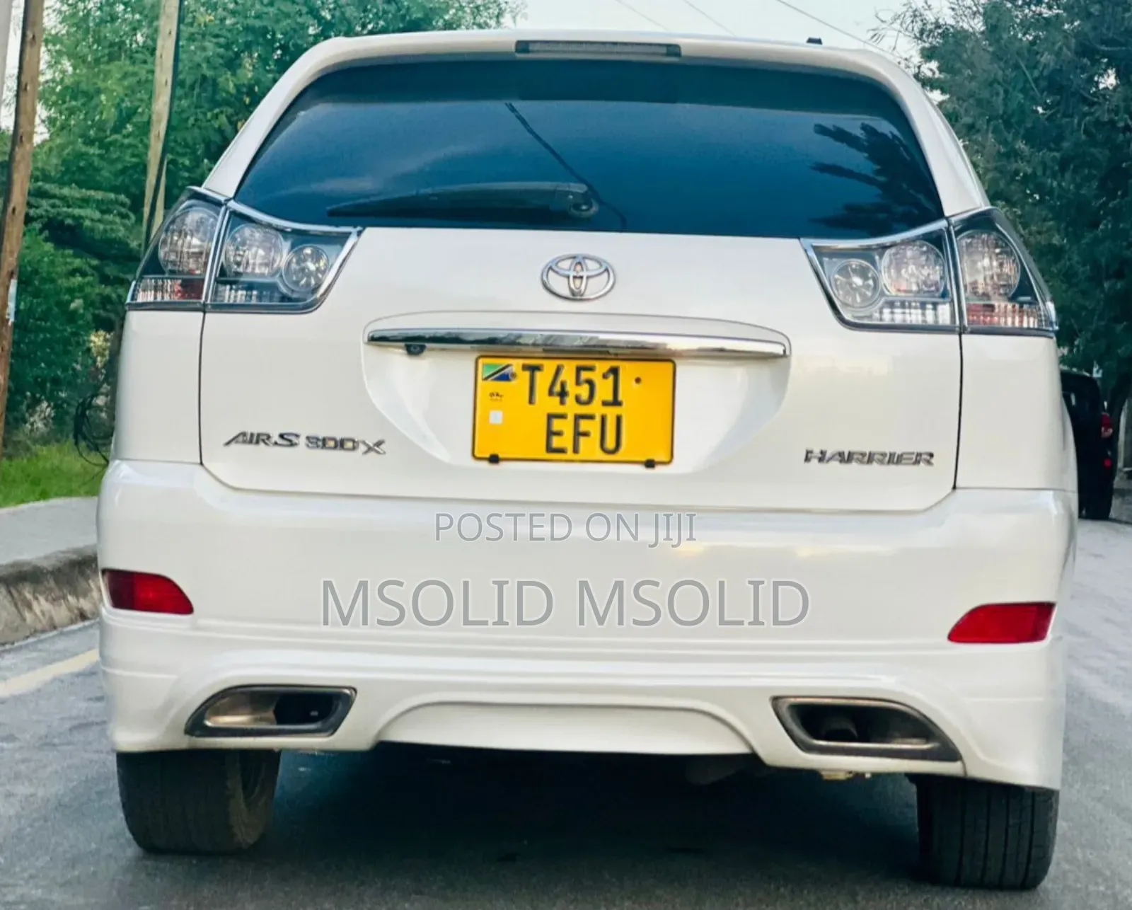 Toyota Harrier 2005 White