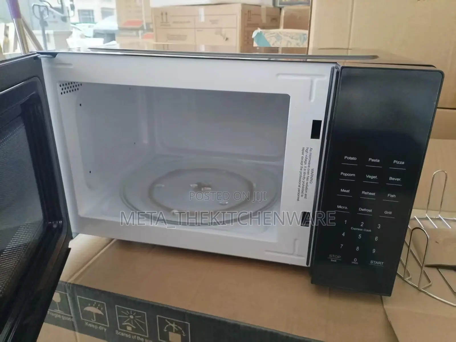 Hoffmans Digital Microwave Oven With Grill 25l Hm-767