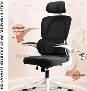 Ergonomic Mesh Office Chair With Adjustable Headrest