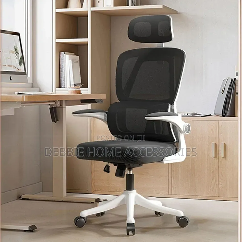 Ergonomic Mesh Office Chair With Adjustable Headrest