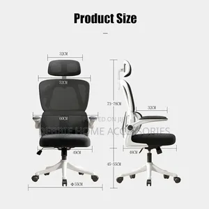Ergonomic Mesh Office Chair With Adjustable Headrest