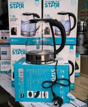 Winning Star Glass Kettle