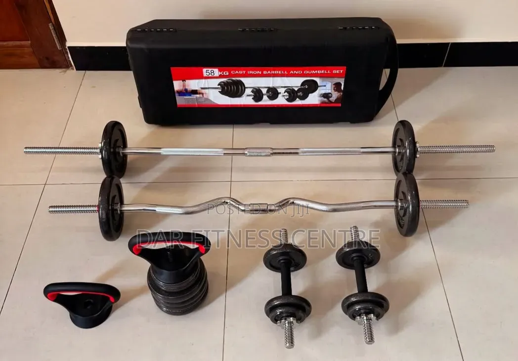 58kg Dumbells Set