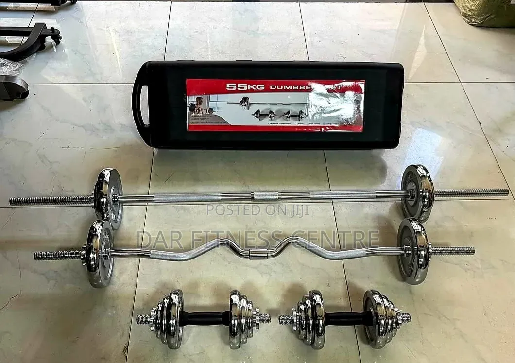 55kg Dumbells Set