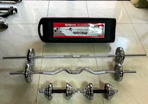 55kg Dumbells Set