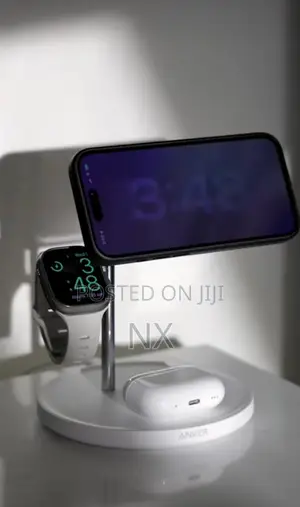 Anker 3 in 1 Stand Magsafeqi2 Wireless Charger for Apple Devices