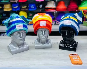 Knitted Beanies Charles Jeffrey Loverboy Rabbit Ear Hats Collection