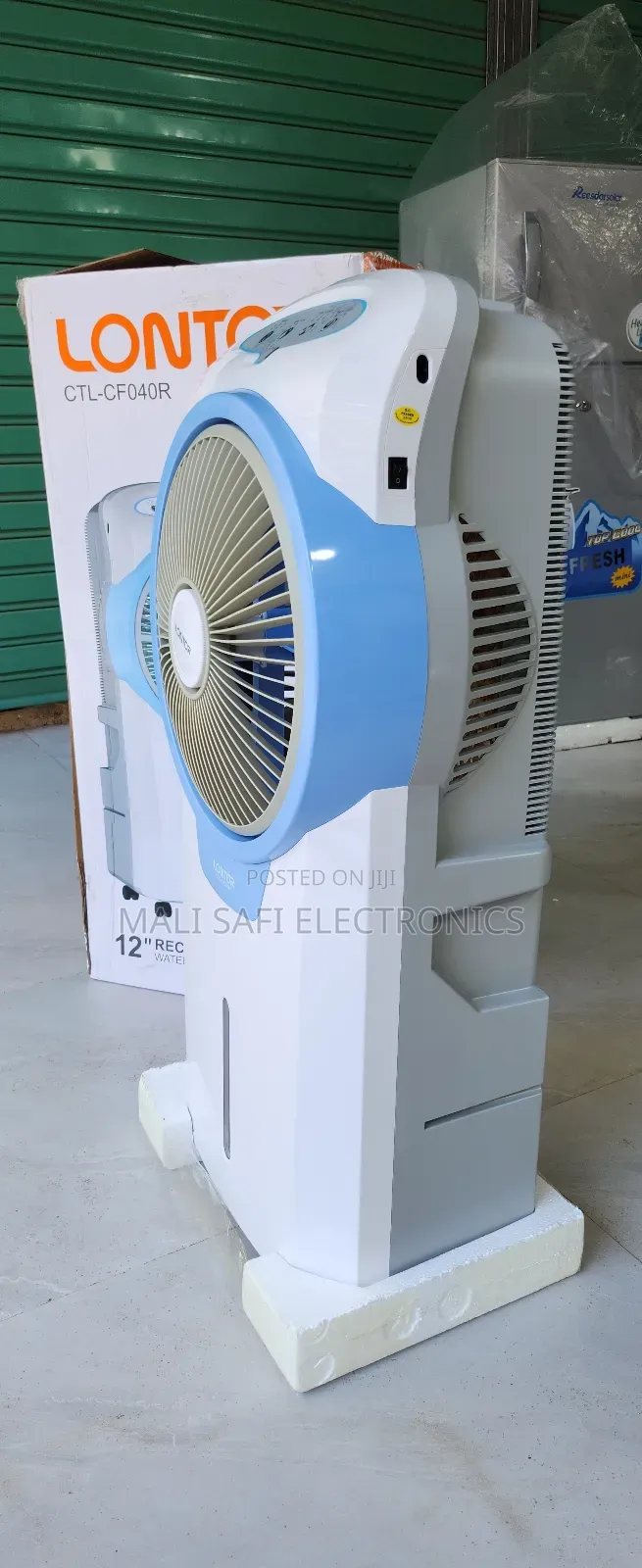 Ronto Rechargeable Water Cooling Fan Liter 12