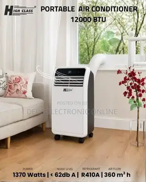 *Highclass Portable Ac*
*Btu 12000*
*