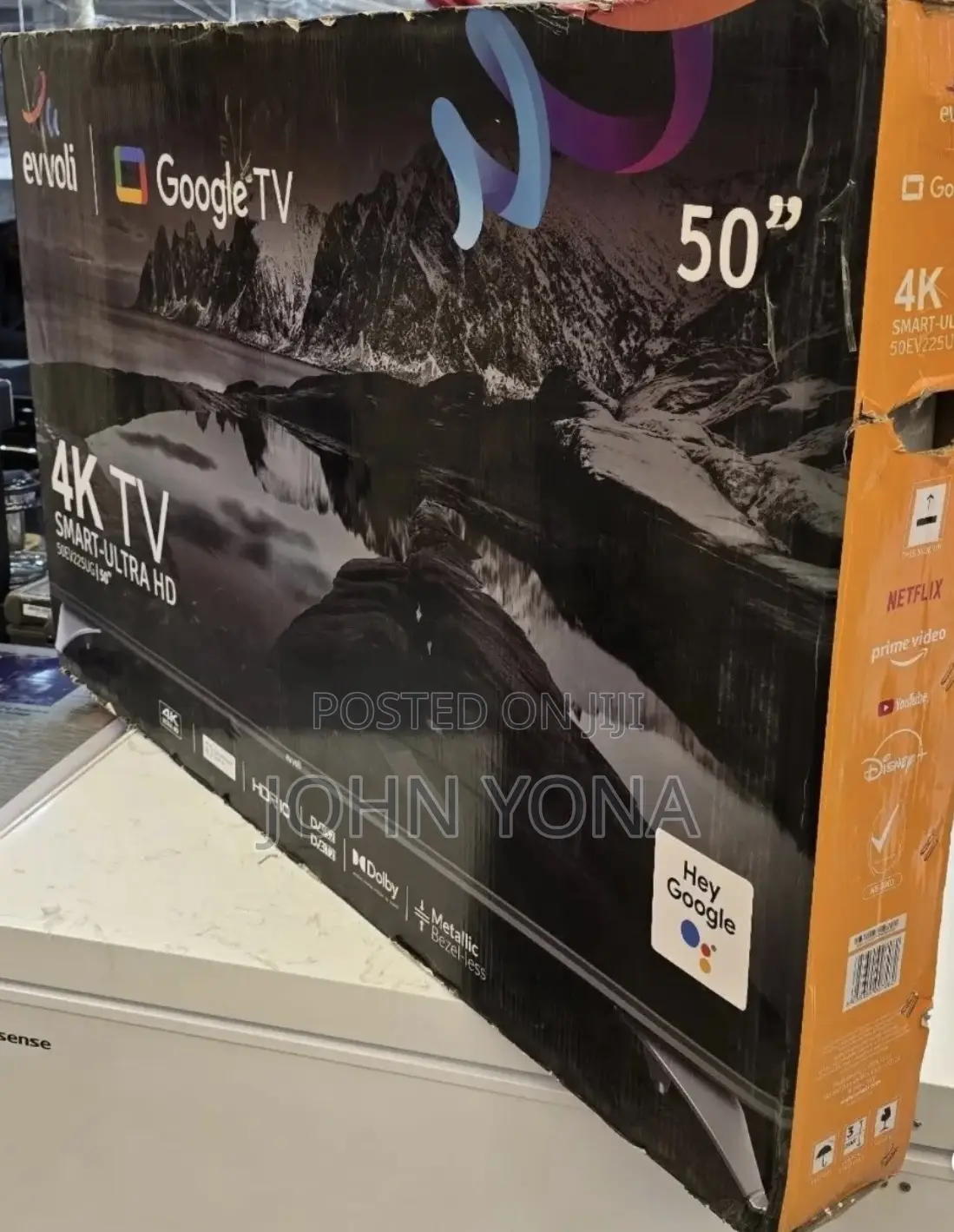 Evvoli Inch 50 Smart Google Tv