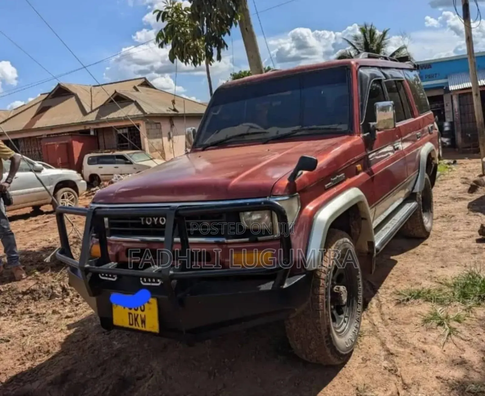 Toyota Land Cruiser Prado 2001 Red