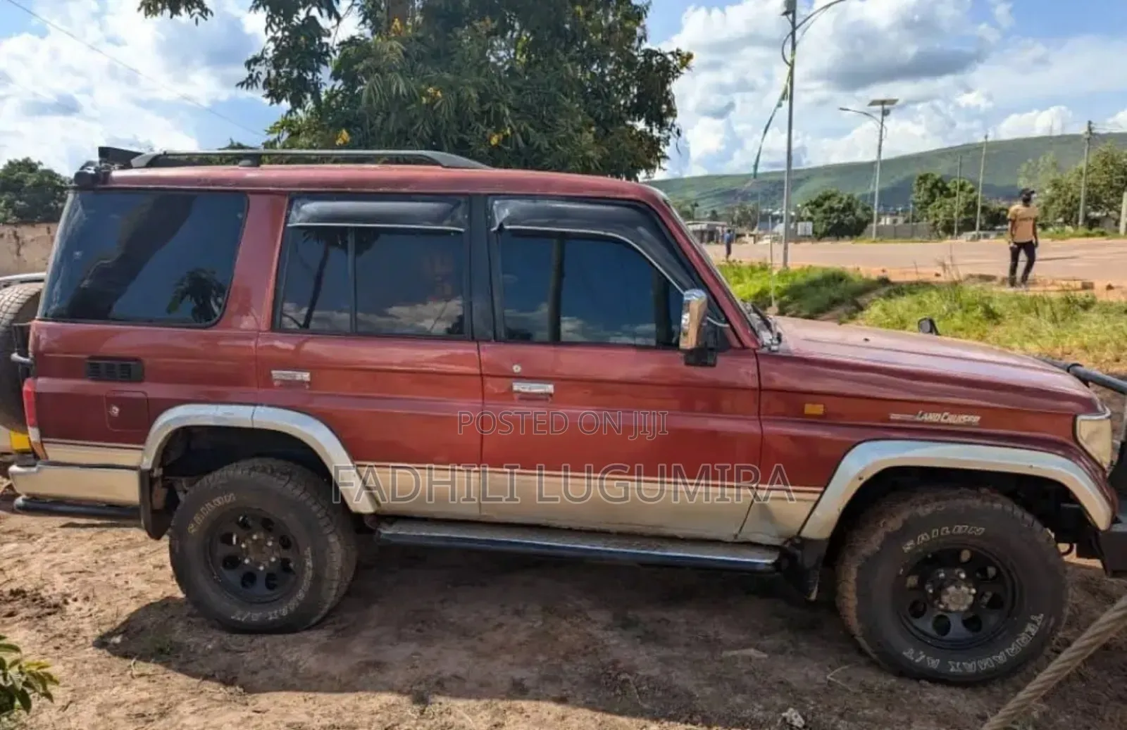 Toyota Land Cruiser Prado 2001 Red