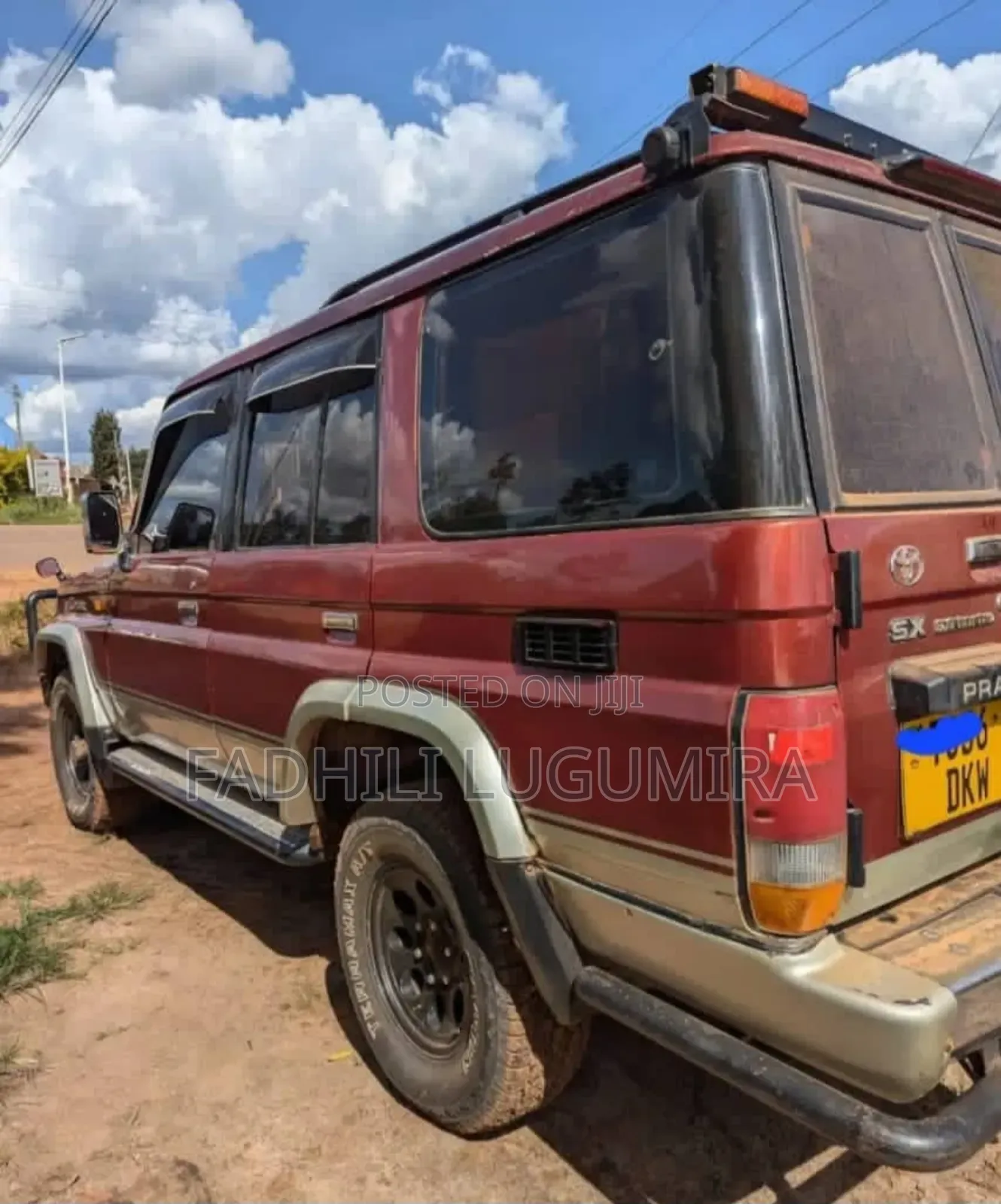 Toyota Land Cruiser Prado 2001 Red