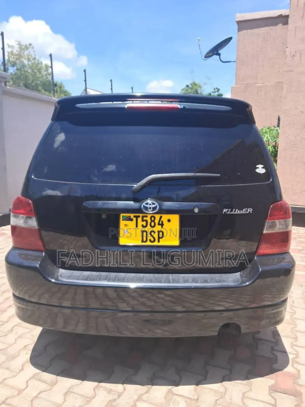 Toyota Kluger 2005 Black