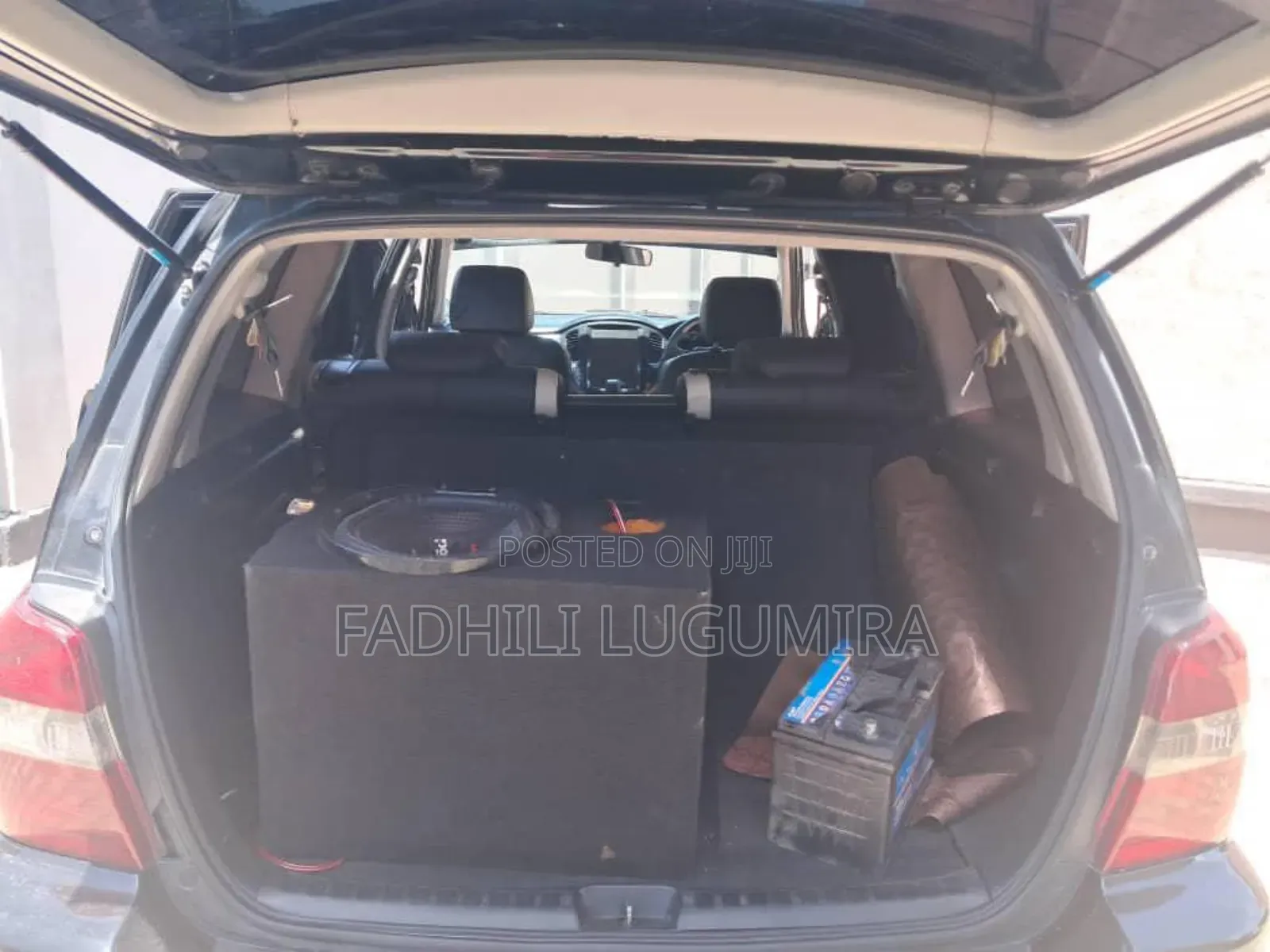 Toyota Kluger 2005 Black