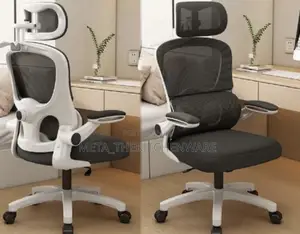 Ergonomic Home Office Chair With Flip Armrest Lumber Support