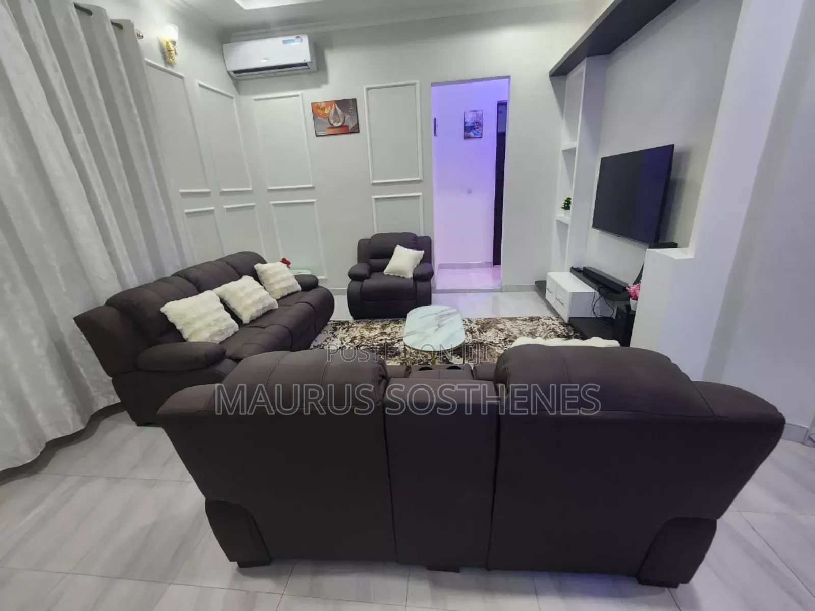 Furnished 3bdrm Apartment in Mwanagati, Kitunda for rent