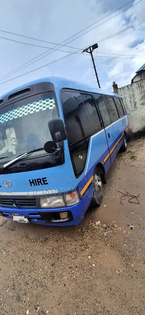 Toyota Coaster 2002 Blue