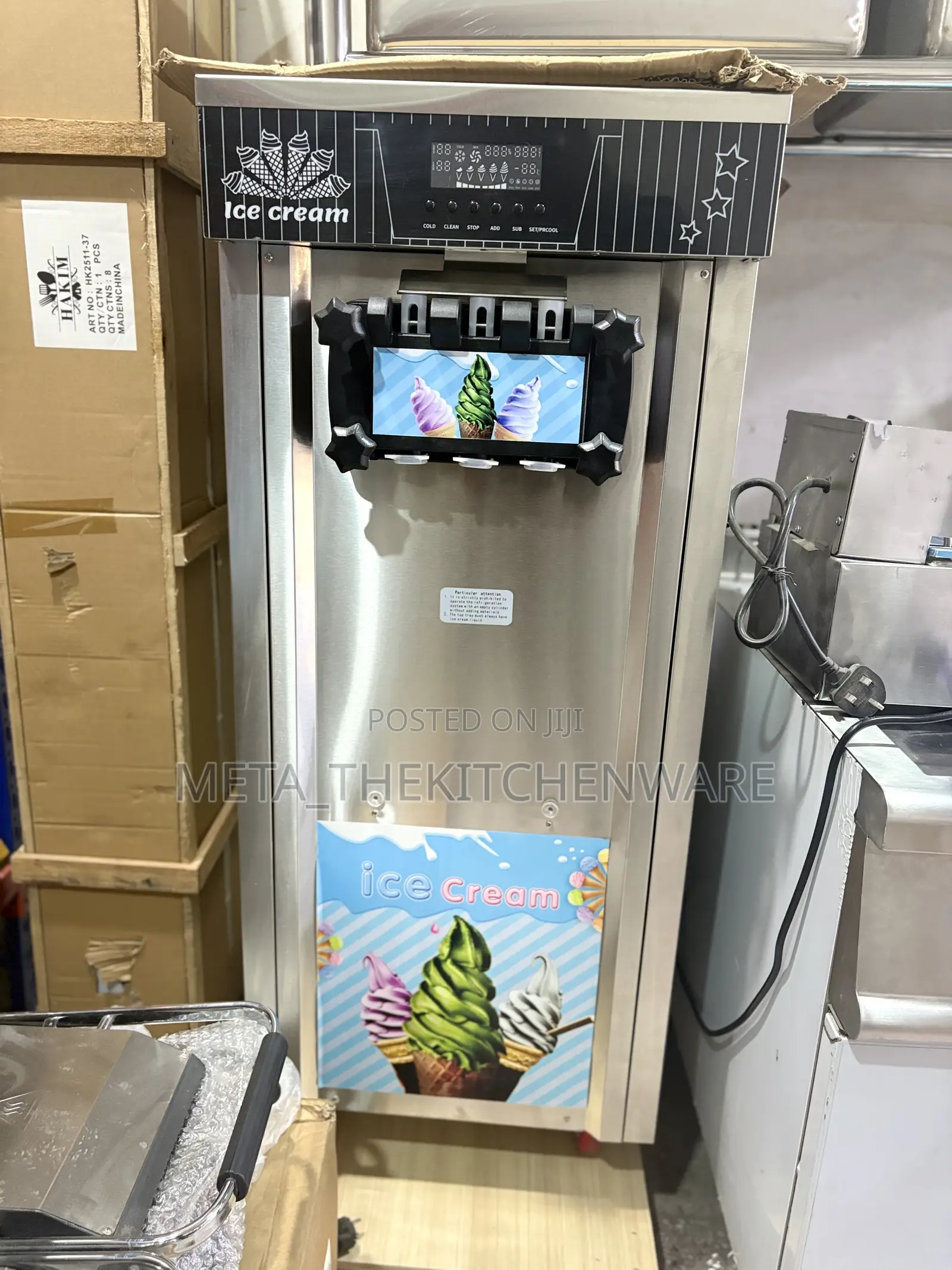 Commercial Soft Ice Cream Machine