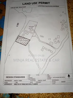 Beach Plot for Sale in Fukuchani Zanzibar