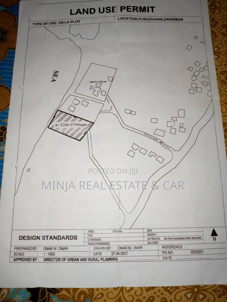 Beach Plot for Sale in Fukuchani Zanzibar