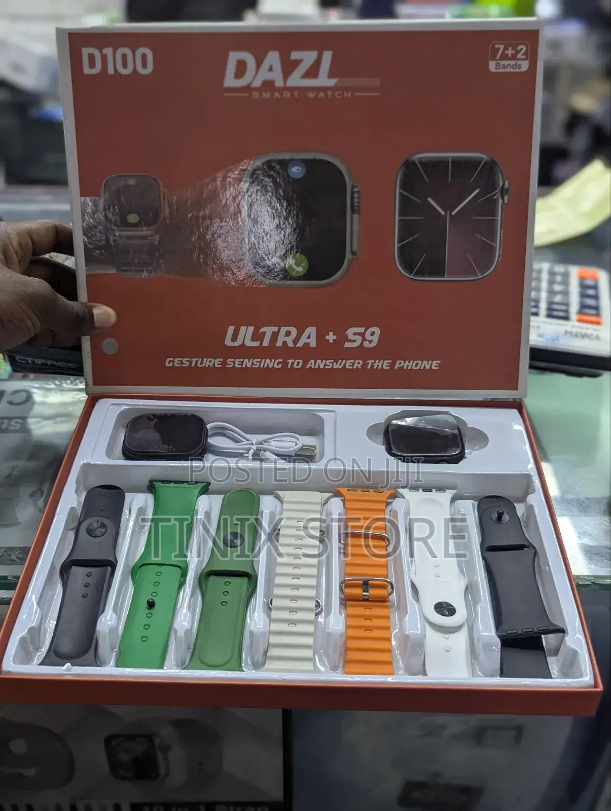 Dazl100 (Ultra + Series 9) Combo Smart Watch