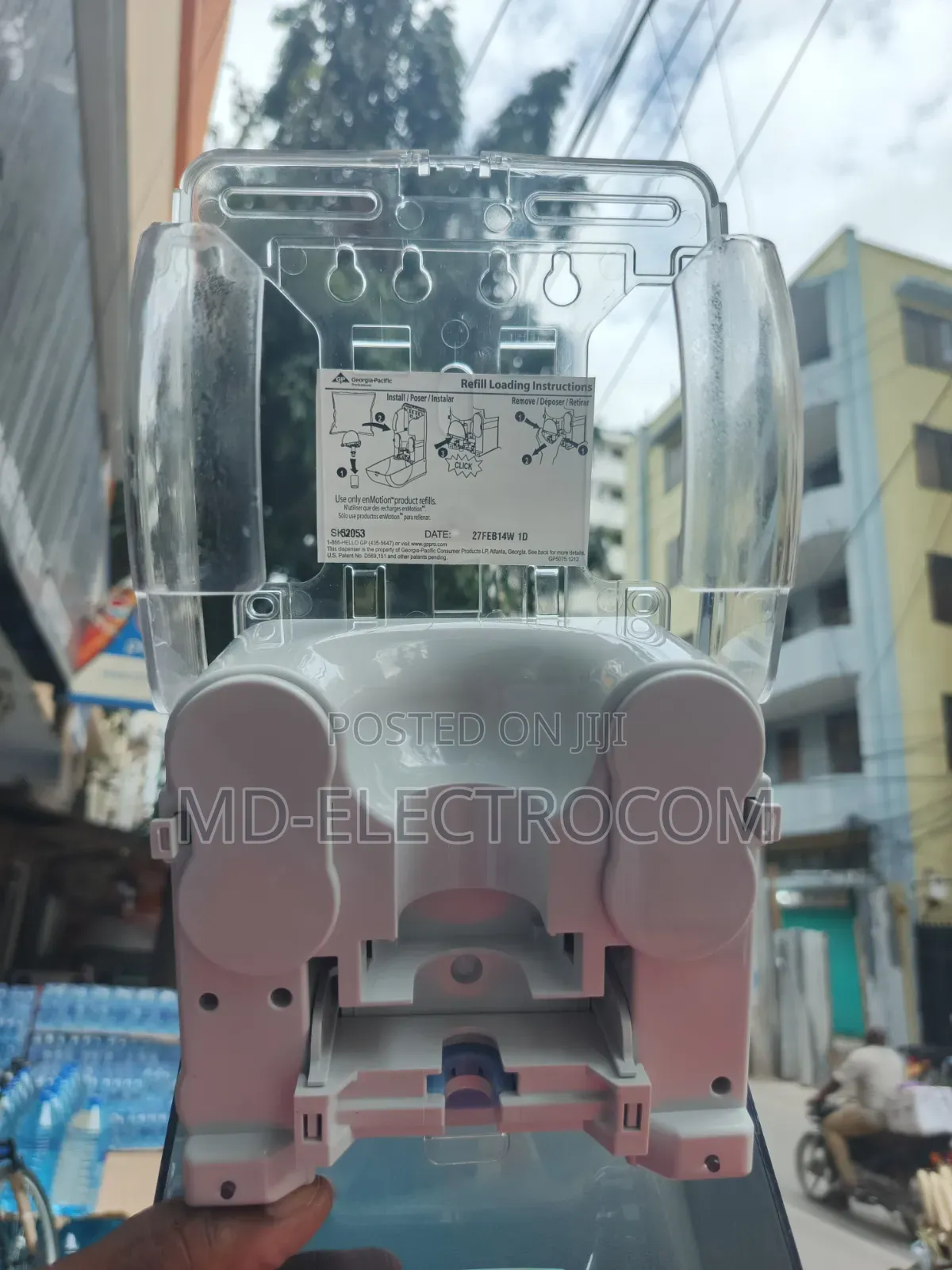 Automated Touchless Soap Sanitizer Dispenser.